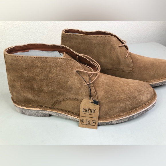 Crevo Morocco Suede Chukka Boots Size 12 NWOB - Picture 1 of 12